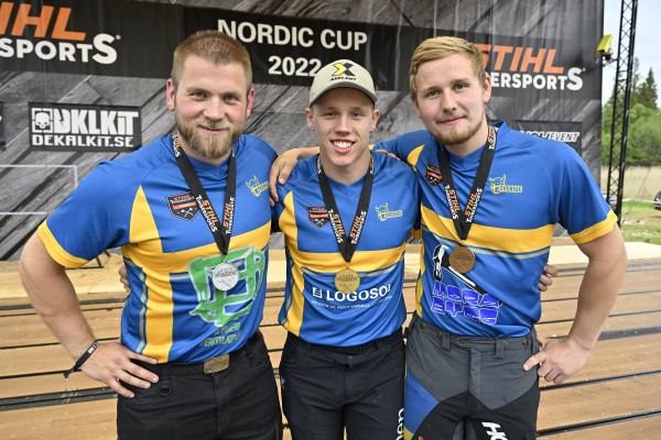 Calle Svadling, Ferry Svan och Emil Hansson