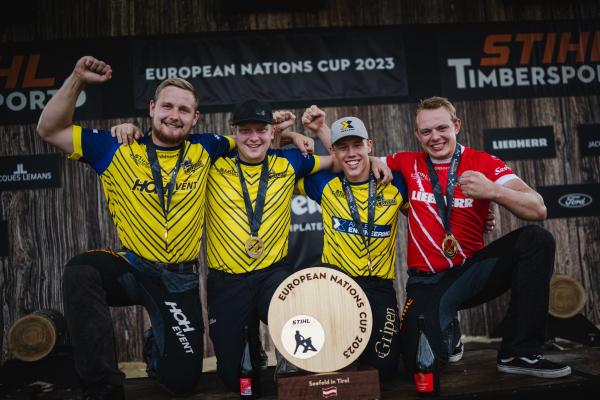 Emil Hansson (Pro) och Edvin Karlsson (Rookie) tog guld för Sverige i European Nations Cup. Sammantaget försvarade även Team Norden titeln som mästare i lagtävlingen.